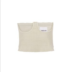 Orseund Iris KNIT CORSET OFF-WHITE
